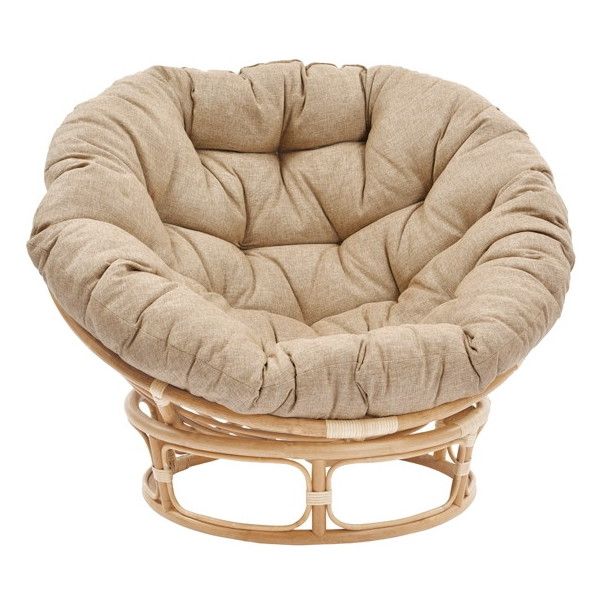 Rattan World C883NDZ ラタン パパサンチェア ナチュラル ベージュ