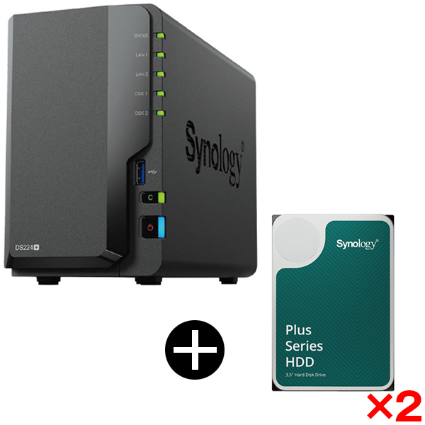 Synology DS223j NASキット 2ベイ（SYNOLOGY｜シノロジー NASキット  