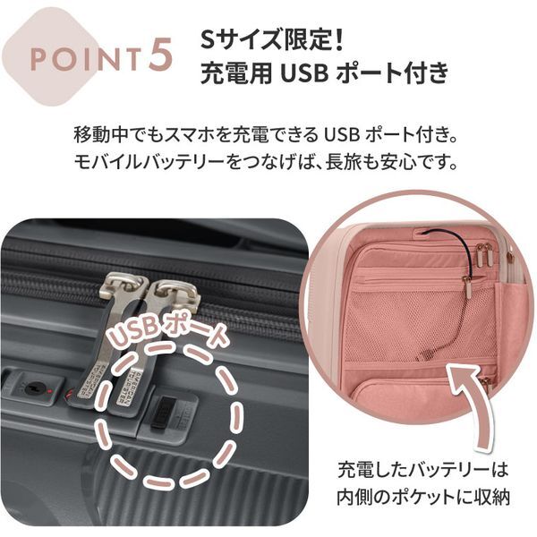 サムソナイト HJ4*70015 INSTAGON SP55cm GT V2P-BLOSSOM [スーツ