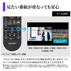 SHARP 4T-C42HQ2 AQUOS OLED [42V型 地上・BS・110度CSデジタル 4K