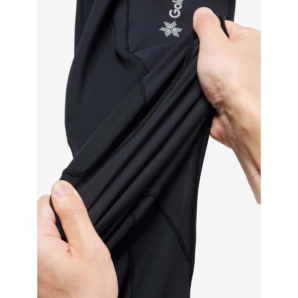 ゴールドウイン シースリーフィット F/S LONG TIGHTS BLACK B3 BL