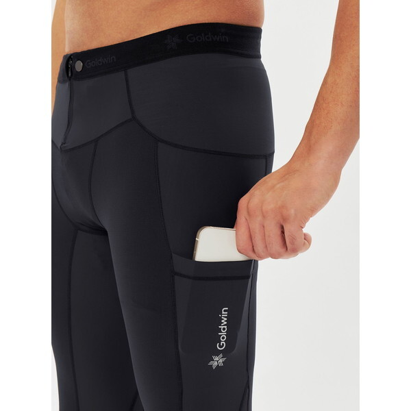 ゴールドウイン シースリーフィット F/S LONG TIGHTS BLACK B3 BL
