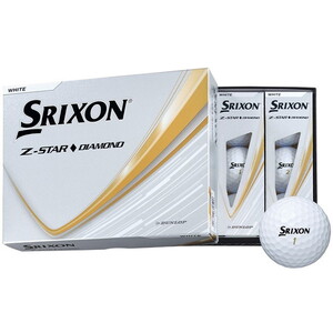 DUNLOP スリクソン Z-STAR ダイヤモンド ボール 2025年モデル ホワイト 1ダース(12個入り)