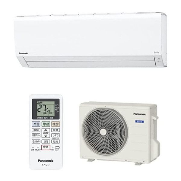 PANASONIC CS-221DFL-W クリスタルホワイト エオリア Fシリーズ 