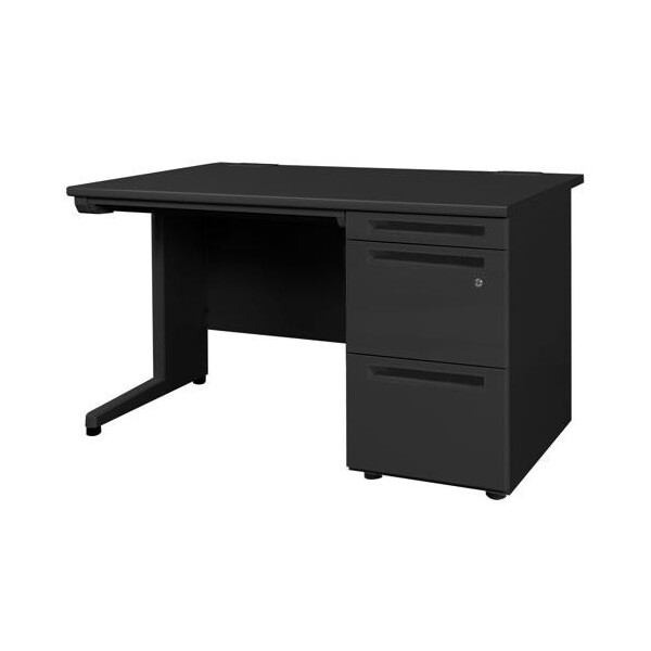 �y�@�l����z Netforce LKD-127B-W-BK-BK-3 �V�u���b�N �{�̃u���b�N [�Б��� (W1200 3�i)]