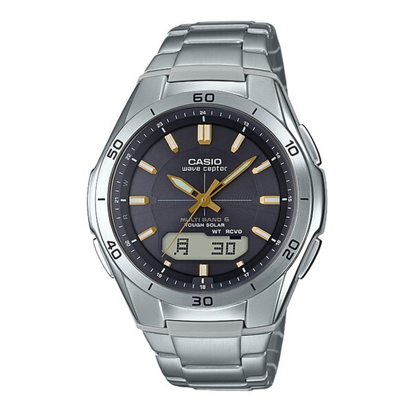 CASIO WVA-M640D-1A3JF wave ceptor [�\�[���[�[�d�r���v (�����Y�E�H�b�`)]