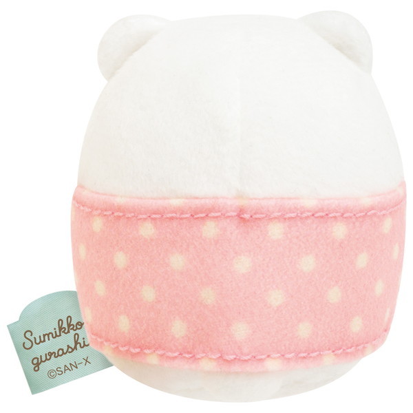 San-X S/G てのりぬいぐるみセット しろくま(ぶるぶる)&ねこ(もぐもぐ