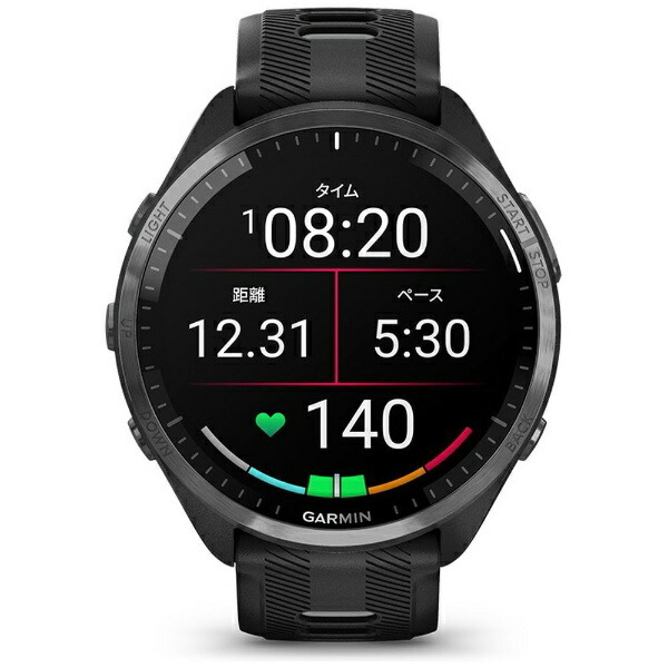 GARMIN FORERUNNER 965 BLACK [ランニングGPSスマートウォッチ (Suica