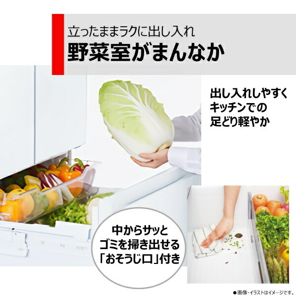 東芝 GR-W460FH(EW) グランホワイト [冷蔵庫 (462L・フレンチドア