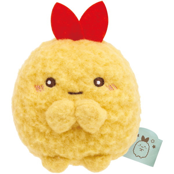 San-X S/G てのりぬいぐるみセット とんかつ(しくしく)&えびふらいの