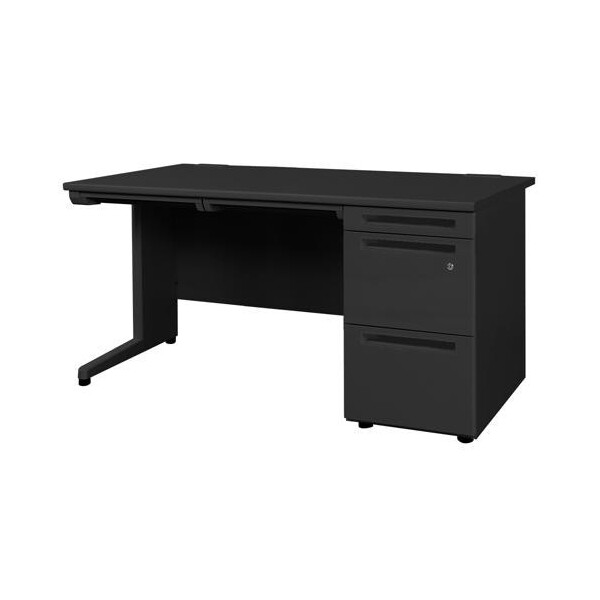 �y�@�l����z Netforce LKD-147B-W-BK-BK-3 �V�u���b�N �{�̃u���b�N [�Б��� (W1400 3�i)]