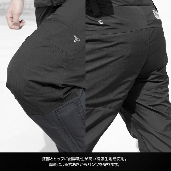 HID エクストリーム ビブパンツ ROU 【超美品】S DRESS ハイグレード レインパンツ クロスブラック 3XL | 激安の