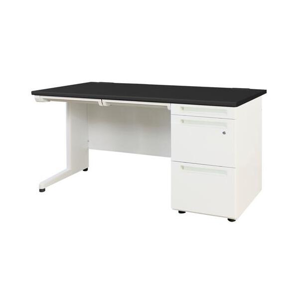 �y�@�l����z Netforce LKD-147-W-WH-BK-3 �V�u���b�N×�{�̃z���C�g [�Б��� W1400 3�i]