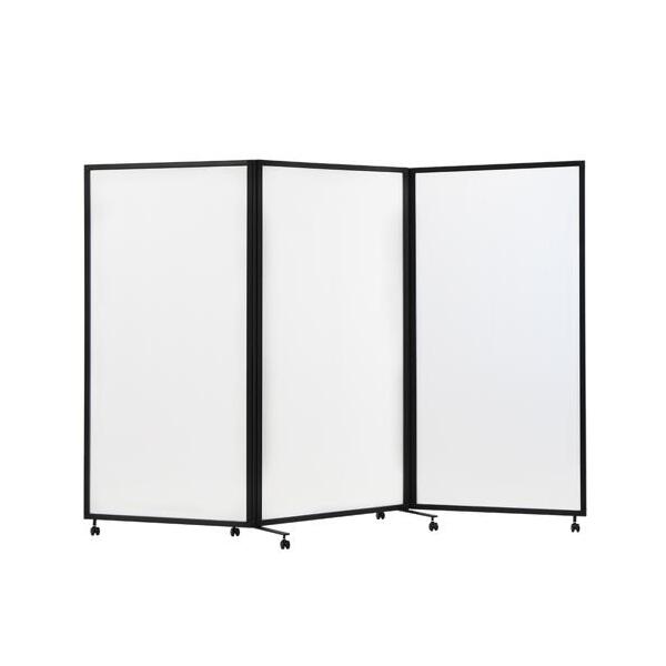 �y�@�l����z Netforce GL3-1827P-W-BK �u���b�N [�O�A�܂肽���݃p�[�e�[�V���� H1800 W2700 �|���J�[ ������]