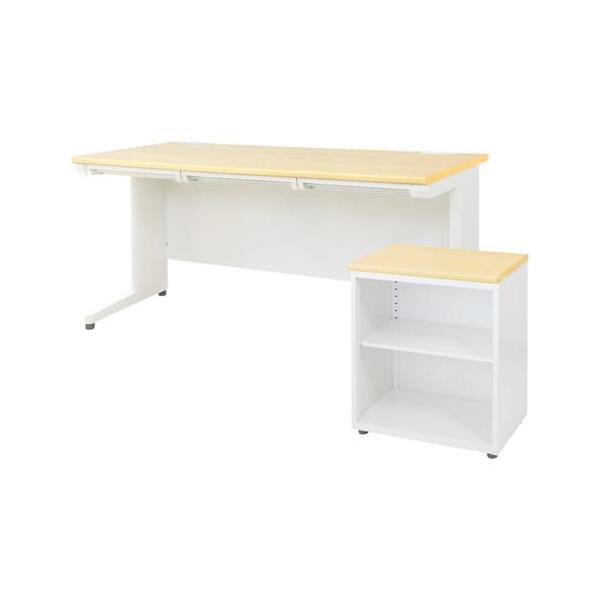 �y�@�l����z Netforce LHD-147-C-W-NA �V�i�`������×�{�̃z���C�g [�f�X�N �T�C�h�L���r�l�b�g�Z�b�g ���� ��1400mm]