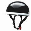 LEAD工業 CR740BK ハーフヘルメット ブラック