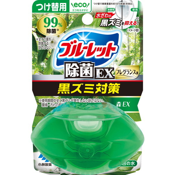 小林製薬 液体ブルーレットおくだけつけ替用 ミントの香り トイレ用