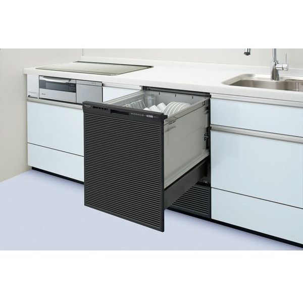 Rinnai RSW-601CA-SV シルバー ビルトイン食器洗い乾燥機 (浅型スライドオープンタイプ 8人用) - 3