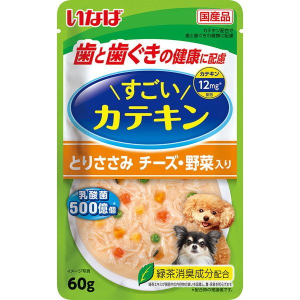 いなばペットフード いなば すごいカテキンパウチ とりささみ チーズ