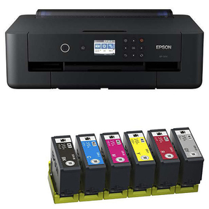 EPSON EP-50V Colorio(カラリオ) V-edition A3ノビ対応インクジェットプリンター 単機能モデル 無線LAN機能搭載 +  インクセット