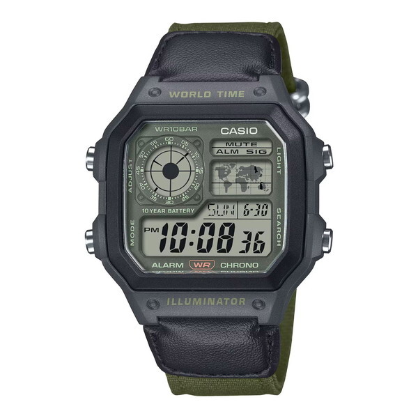 CASIO AE-1200WHUB-3AJF J[L [NH[crv (YEHb`)]