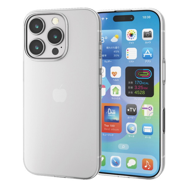 ELECOM PM-A24CUCUCR [iPhone16 Pro \tgP[X]
