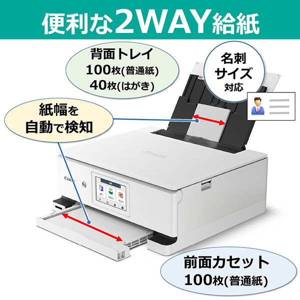 CANON XK120 ホワイト [A4インクジェットプリンター 複合機(コピー