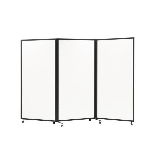 �y�@�l����z Netforce GL3-1827H-W-BK �u���b�N [�O�A�܂肽���݃p�[�e�[�V���� H1800 W2700 �z���C�g�{�[�h]