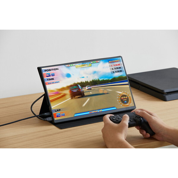 アイリスオーヤマ DP-EF164S-B ブラック [15.6型 ポータブル液晶