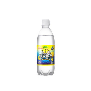 アイリスオーヤマ 富士山の強炭酸水レモン500ml