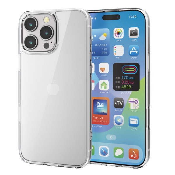 ELECOM PM-A24DHVCG1CR [iPhone16 Pro Max nCubhP[X]
