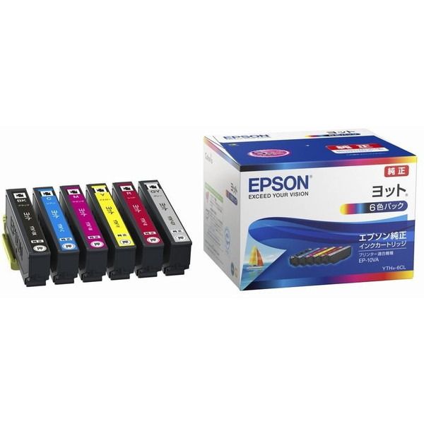 EPSON YTH-6CL 6色パック [インクカートリッジ] 激安の新品・型落ち・アウトレット 家電 通販 XPRICE エクスプライス  (旧 PREMOA プレモア)