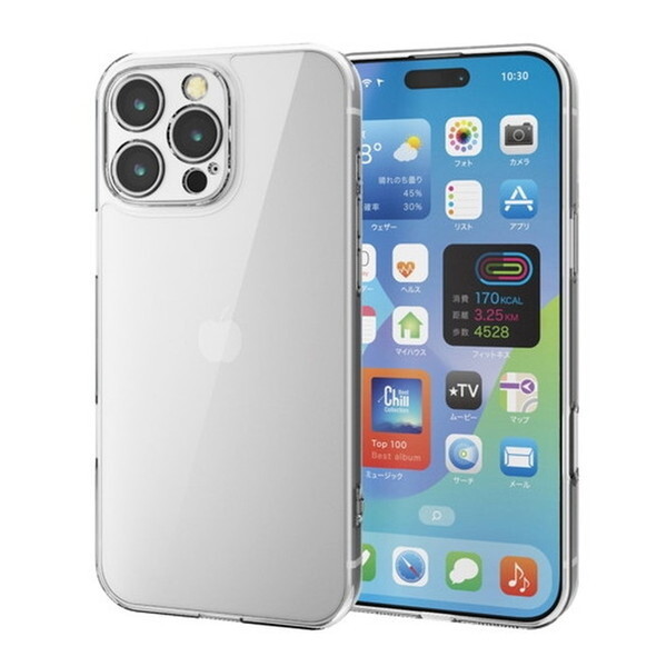 ELECOM PM-A24DHVCKKCR NA [iPhone16 Pro Max P[X nCubh Ռz JYی݌v Xgbvz[t dx5H Ɍی]