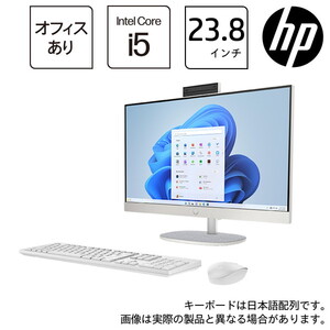 HP 892V3PA-AAAF シェルホワイト [デスクトップパソコン 23.8型 