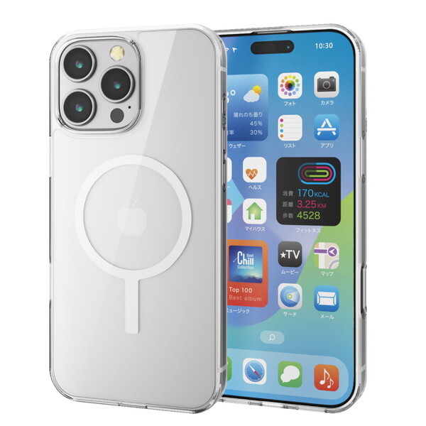 ELECOM PM-A24DMAG02WH zCg MAGKEEP [iPhone16 Pro Max nCubhP[X]