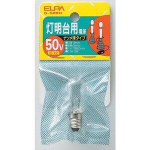 朝日電器 G-500H(C) [灯明台用電球 (白熱電球)]