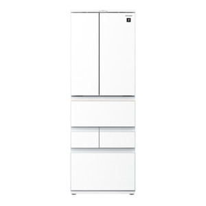 SHARP SJ-GK50K-W ピュアホワイト [冷蔵庫 (504L・フレンチドア