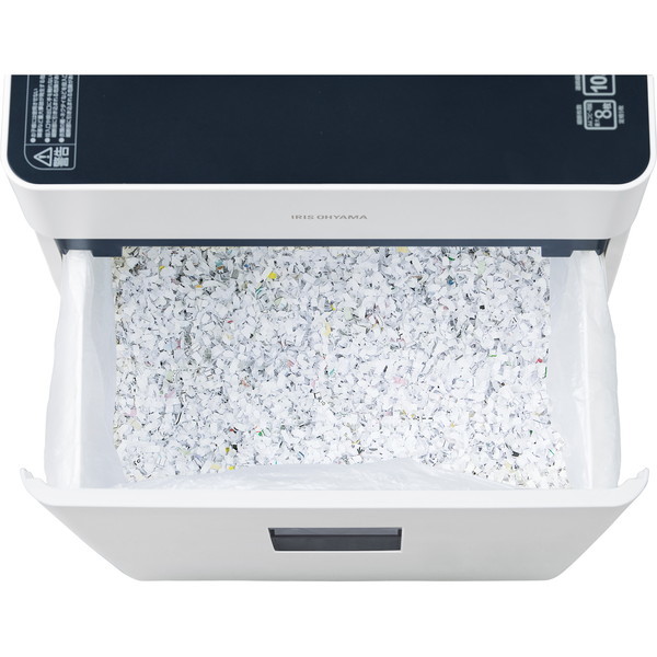 アイリスオーヤマ AFSR60C ホワイト [オートフィードシュレッダー
