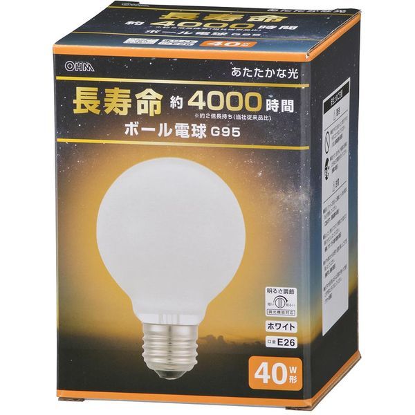 {[d E26 40W` G95 LB-GL9640K-WN [zCg]