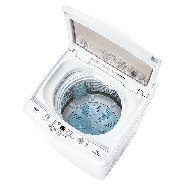 AQUA AQW-S7M ホワイト [簡易乾燥機能付洗濯機 (7.0kg)] | 激安の新品 