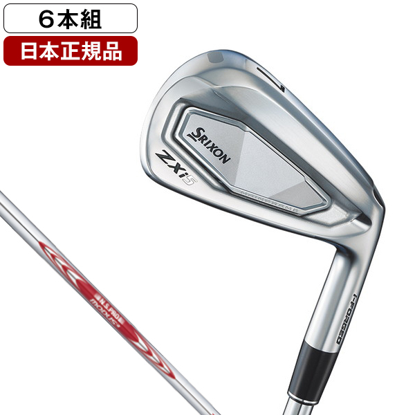 新品☆スリクソン ZXi5 アイアン 6~P 5本セット ダイナミックゴールド