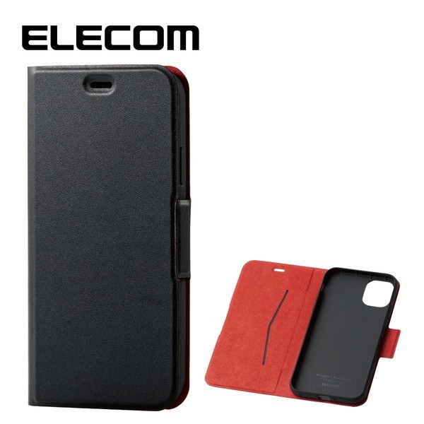 ELECOM PM-A19CPLFUBK iPhone 6.1C` P[X 蒠^ U[ y/^ ϏՌ ubN