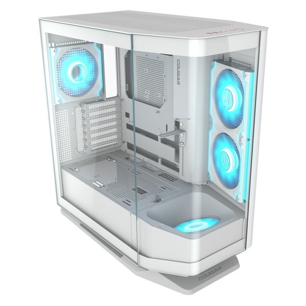 COUGAR CGR-58M6W-RGB (FV270 RGB White) ホワイト [PCケース