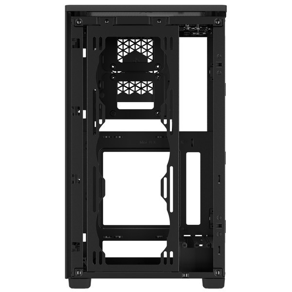 Corsair CC-9011244-WW ブラック 2000D AIRFLOW - ITX Tower - Black