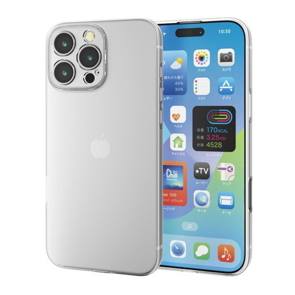ELECOM PM-A24DUCTKCR NA [iPhone16 Pro Max P[X \tg Jo[ JYی݌v Ɍی]