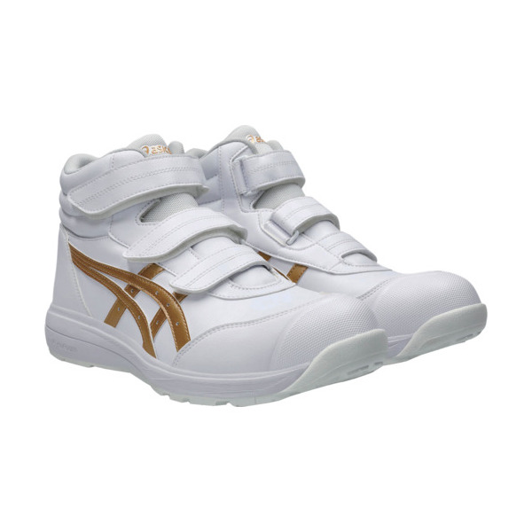 �A�V�b�N�X 1273A111.10028.0 �E�B���W���u CP312 �z���C�g×�s���A�S�[���h 28.0cm