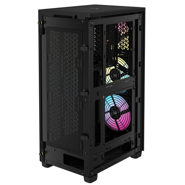 Corsair CC-9011246-WW iCUE 2000D RGB AIRFLOW - ITX Tower - Black