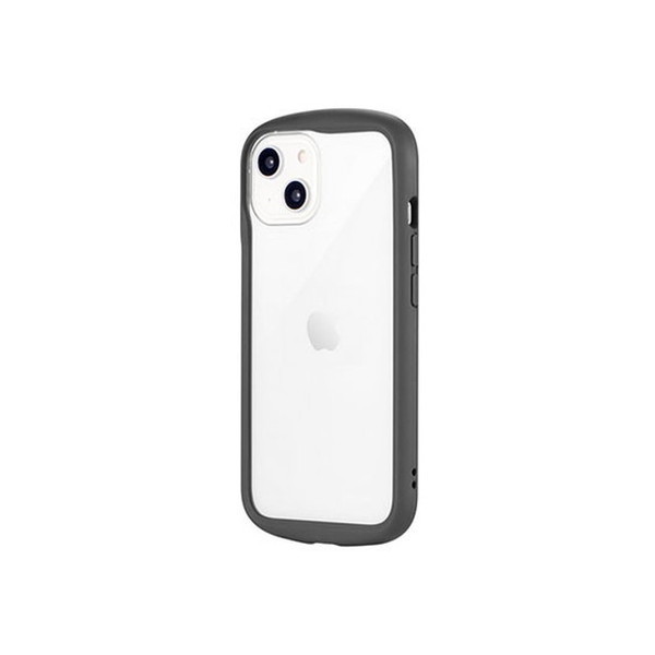 MS\[VY LN-IM22PLCGY LEPLUS NEXT iPhone 14/13 ϏՌnCubhP[X Cleary _[NO[