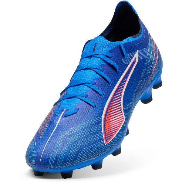 PUMA サッカースパイク ウルトラ_6_マッチ_HG/AG ブルー 25.0cm