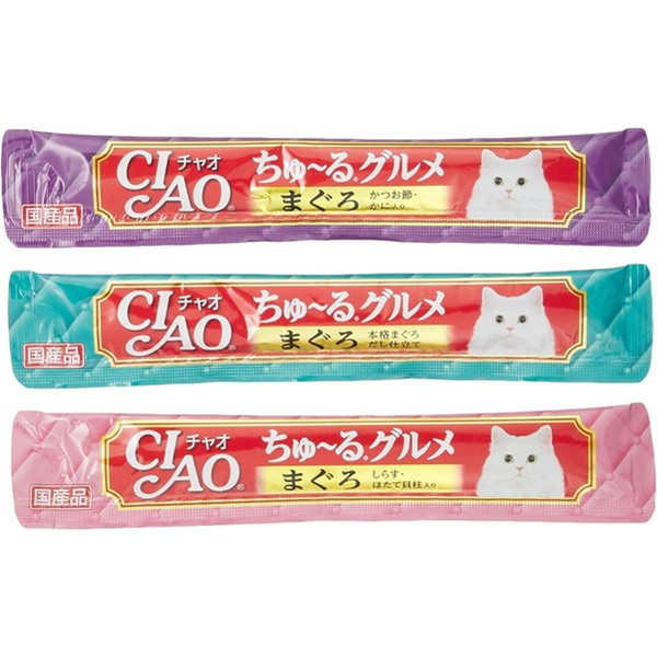 いなばペットフード CIAOちゅーるグルメまぐろ海鮮バラエティ(14g×120